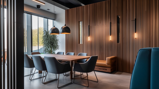 Walnut Acoustic Slat Wood Wall Panels | Premium Quality | Bark & Bole™